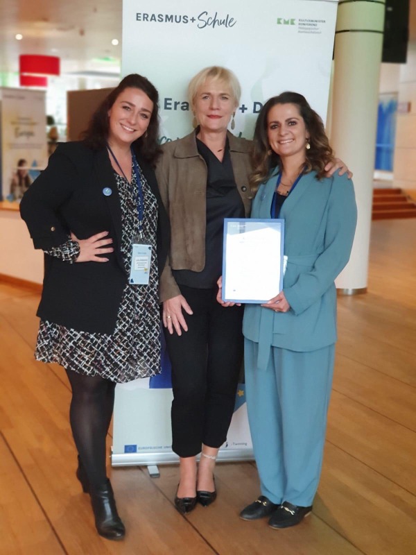 Auszeichnung Erasmus+ 2025