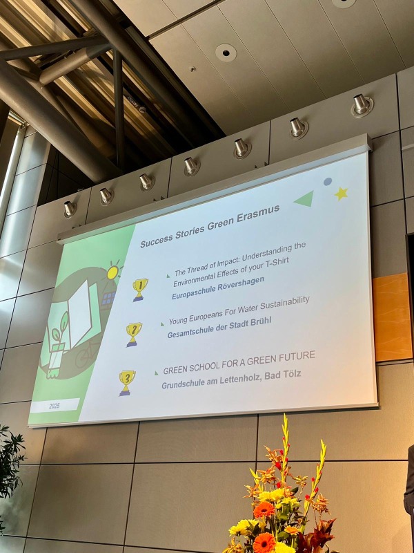 Auszeichnung Erasmus+ 2025