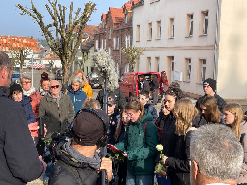 Stolpersteinverlegung in Wesenberg 2026