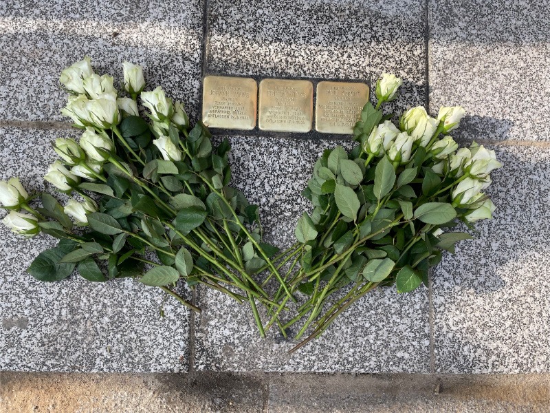 Stolpersteinverlegung in Wesenberg 2026