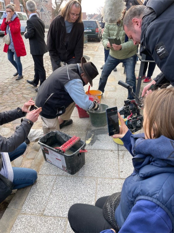 Stolpersteinverlegung in Wesenberg 2026