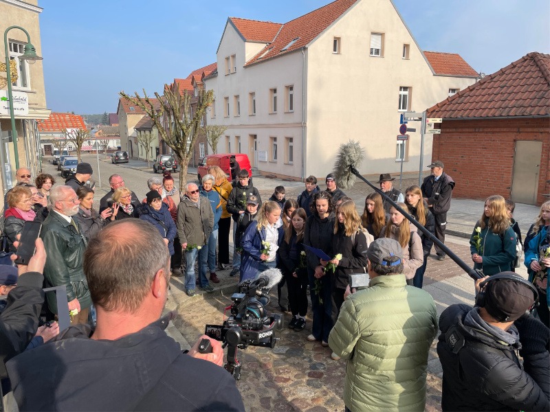 Stolpersteinverlegung in Wesenberg 2026